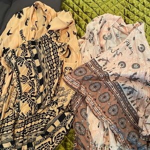 Spell designs kimonos super rare both one size